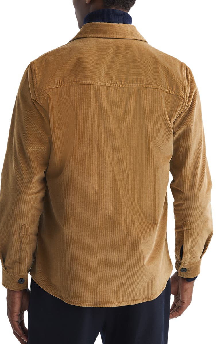 Reiss Colins Stretch Corduroy Overshirt, Alternate, color, 