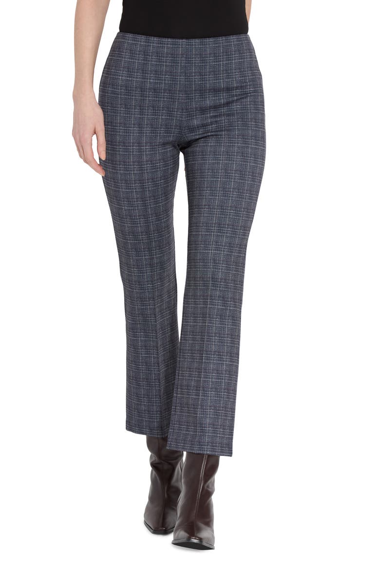 Elysse Plaid High Waist Ankle Pants, Main, color, WALL STREET PLAID