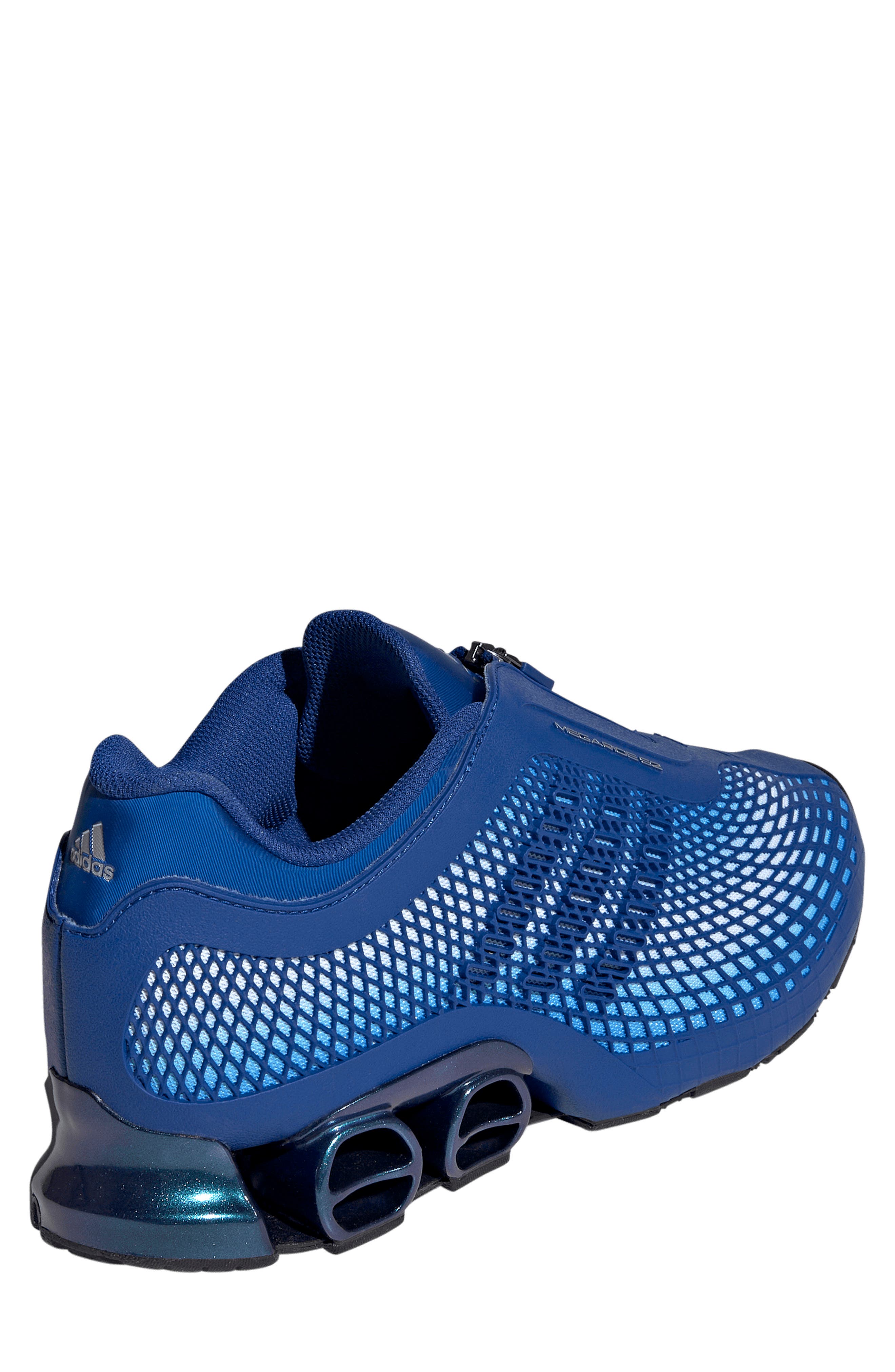 adidas Gender Inclusive Megaride S2 Zip Sneaker, Alternate, color, Royal/ Royal/ Lucid Aquamarine