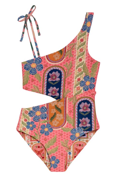 Kids' Savanna Cutout Reversible One-Piece Swimsuit (Toddler, Little Kid & Big Kid)