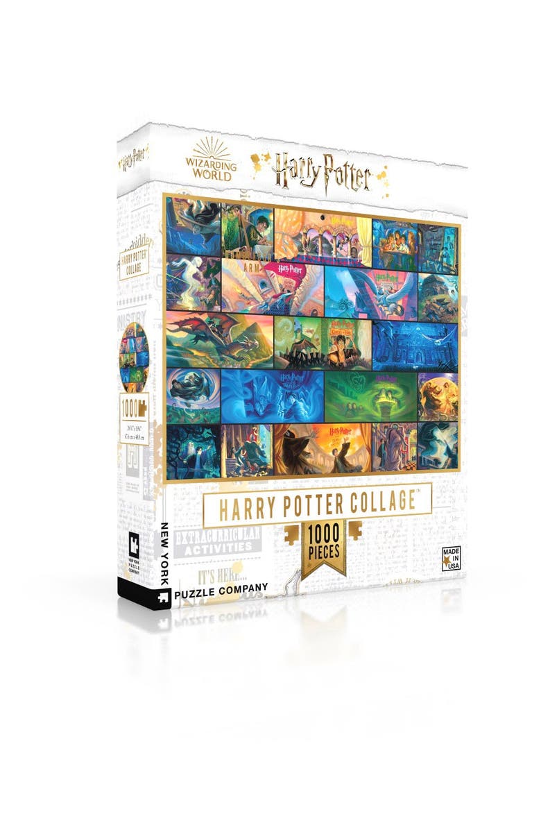 NEW YORK PUZZLE COMPANY Harry Potter Collage 1000 Piece Puzzle, Alternate, color, NO COLOR