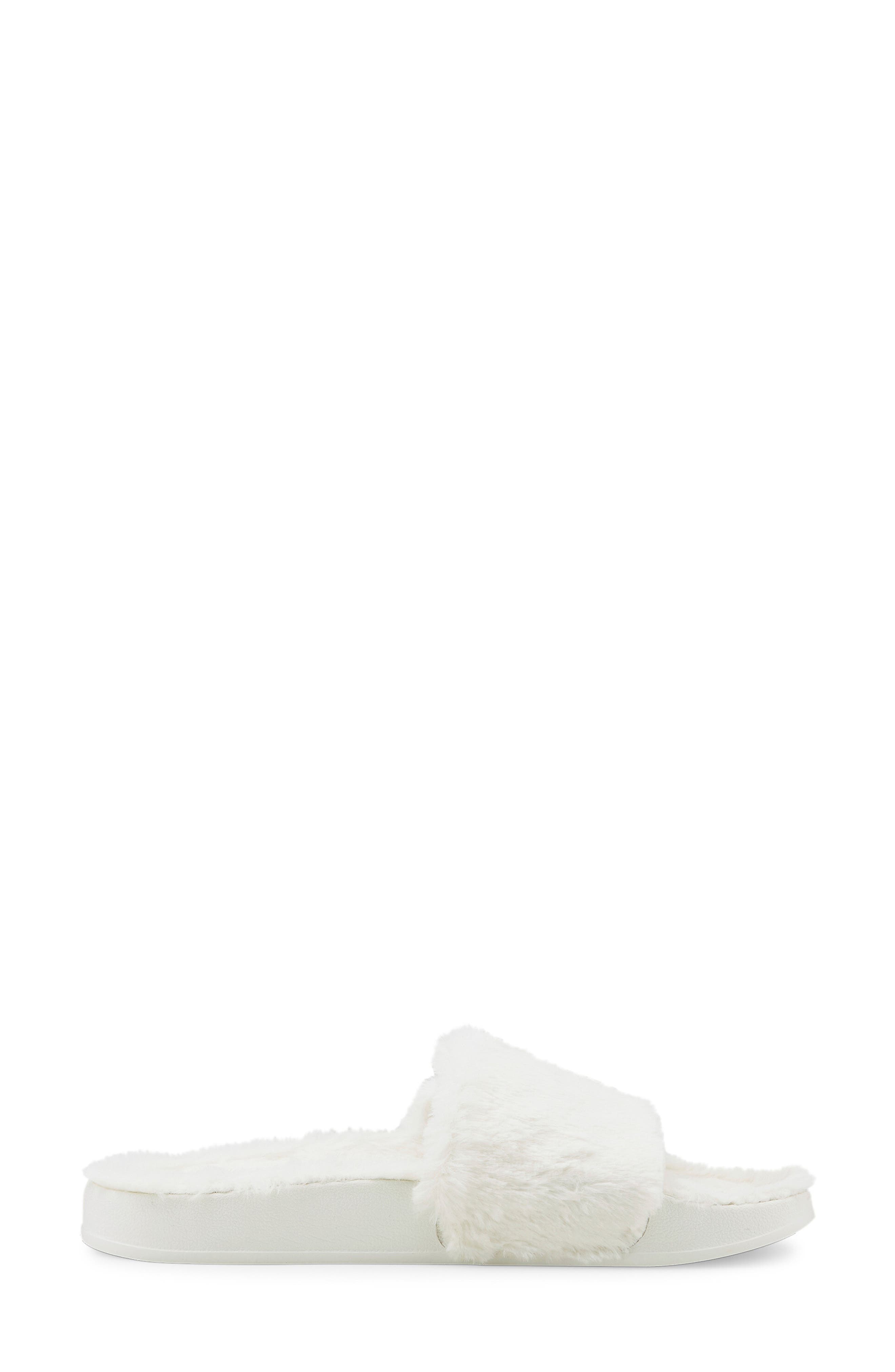 PUMA Leadcat 2.0 Faux Fur Slide Sandal, Main, color, 