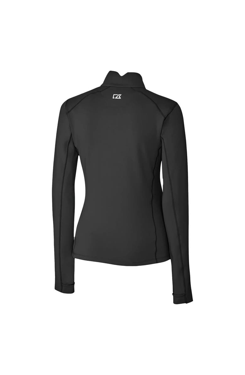 Cutter & Buck Women's Cutter & Buck Black San Diego Padres City Connect Traverse Stretch Quarter-Zip Pullover Top, Alternate, color, Black
