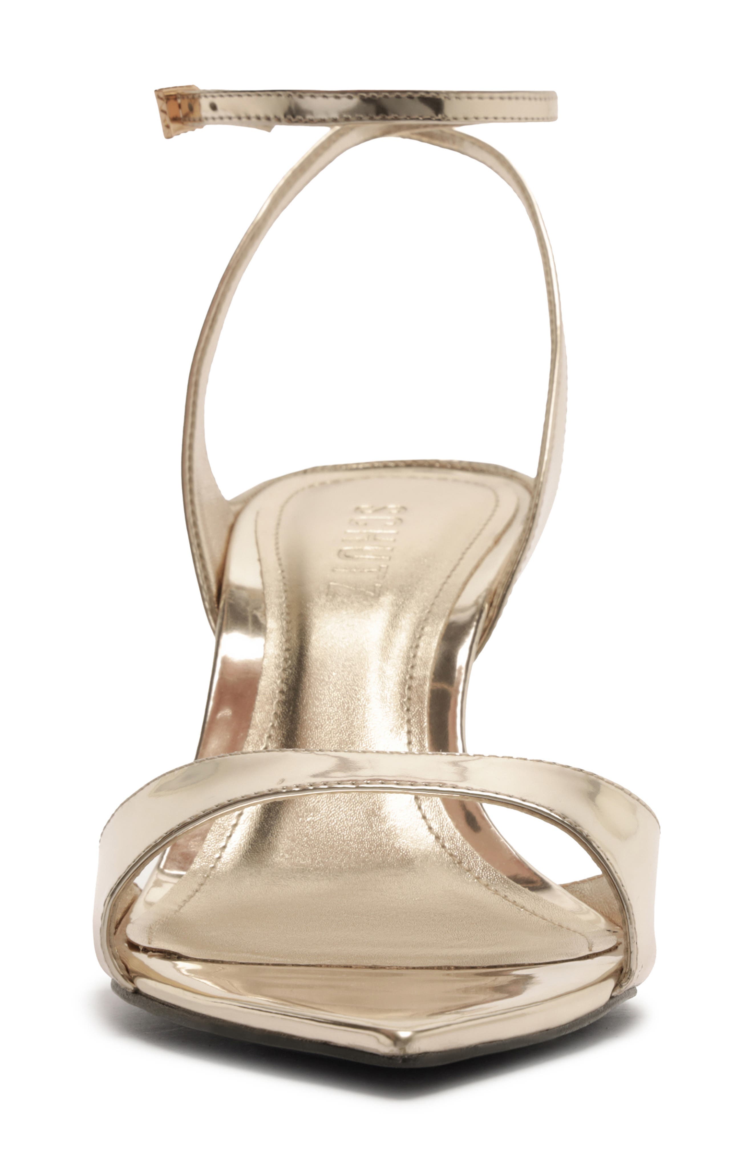 Zosia Ankle Strap Sandal, Alternate, color, PLATINUM