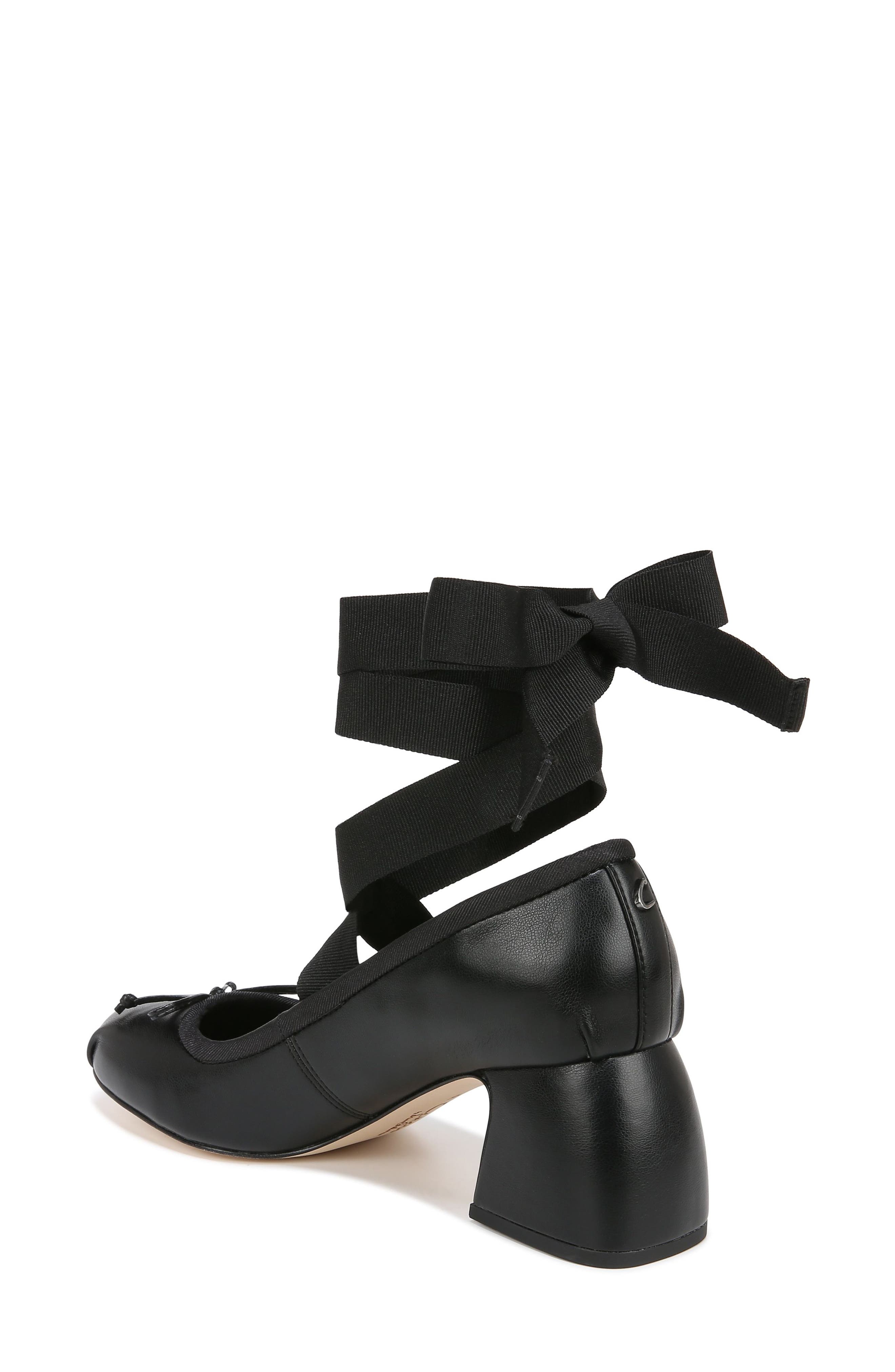 Circus NY by Sam Edelman Della Ankle Wrap Pump, Alternate, color, Black