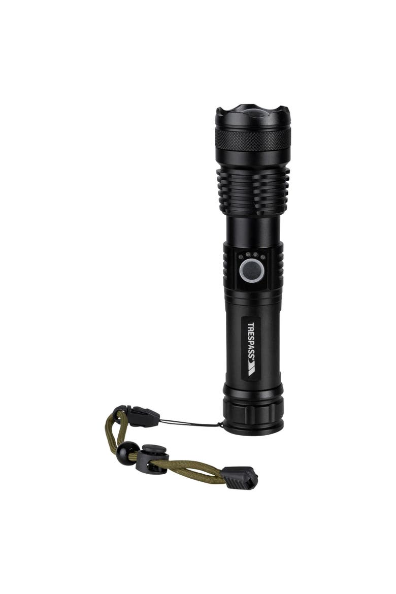 Edzell Rechargeable Torch, Main, color, Black
