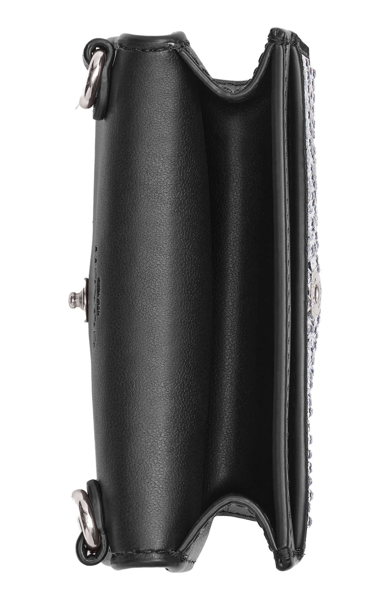 COACH Essential Crystal Half Flap Card Case, Alternate, color, 