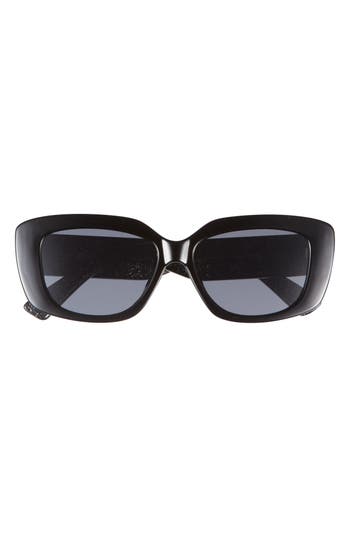 Kurt Geiger London Rectangular Sunglasses In Black