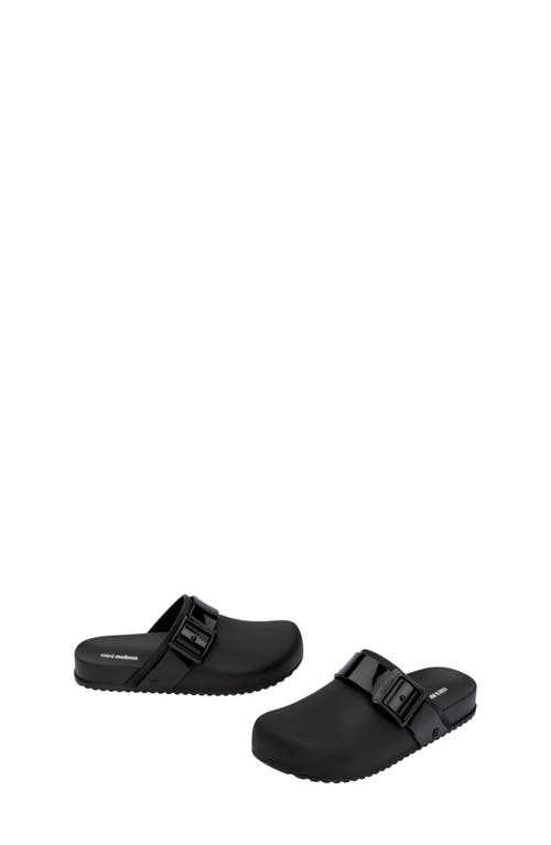 Mini Melissa Kids' Cozy Clog In Black