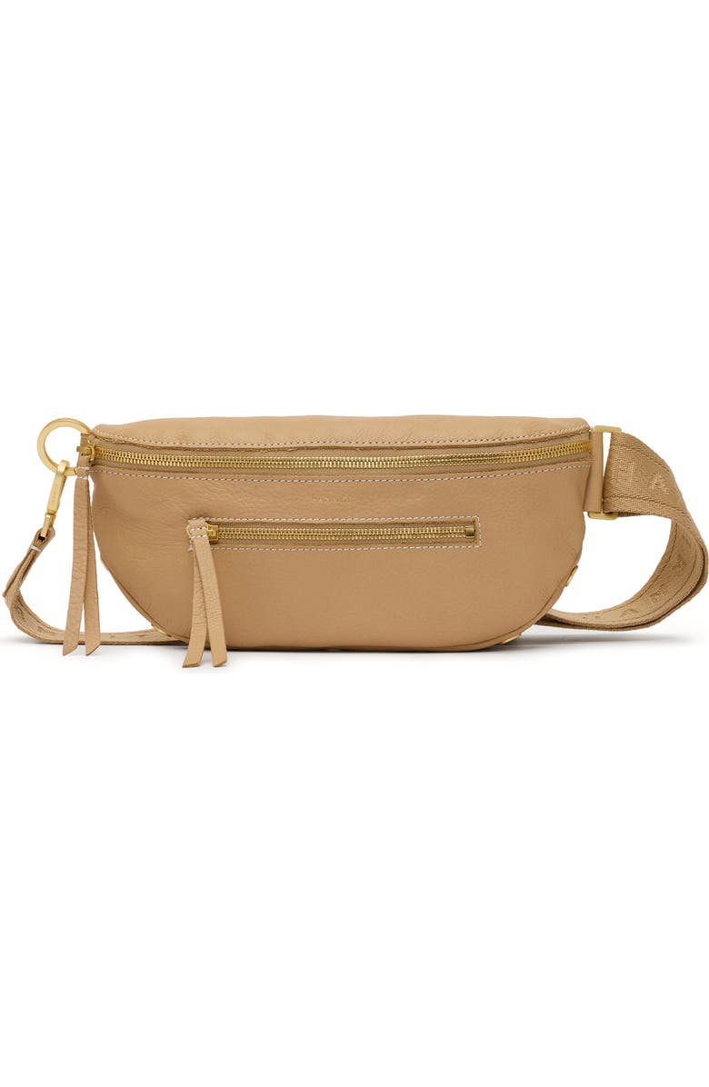 HAMMITT Medium Charles Crossbody Bag, Main, color, Toasty Sand/ Brushed Gold
