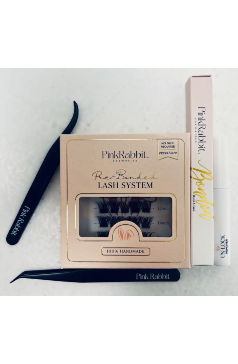 Pink Rabbit Cosmetics Brown Sugar Lash Extensions Starter Kit, Main, color, Brown