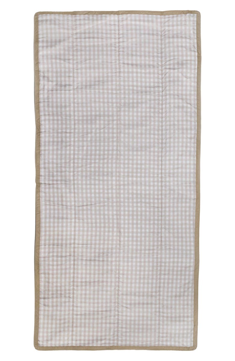 little unicorn 5 x 10 Outdoor Blanket, Alternate, color, Beige Buffalo Check