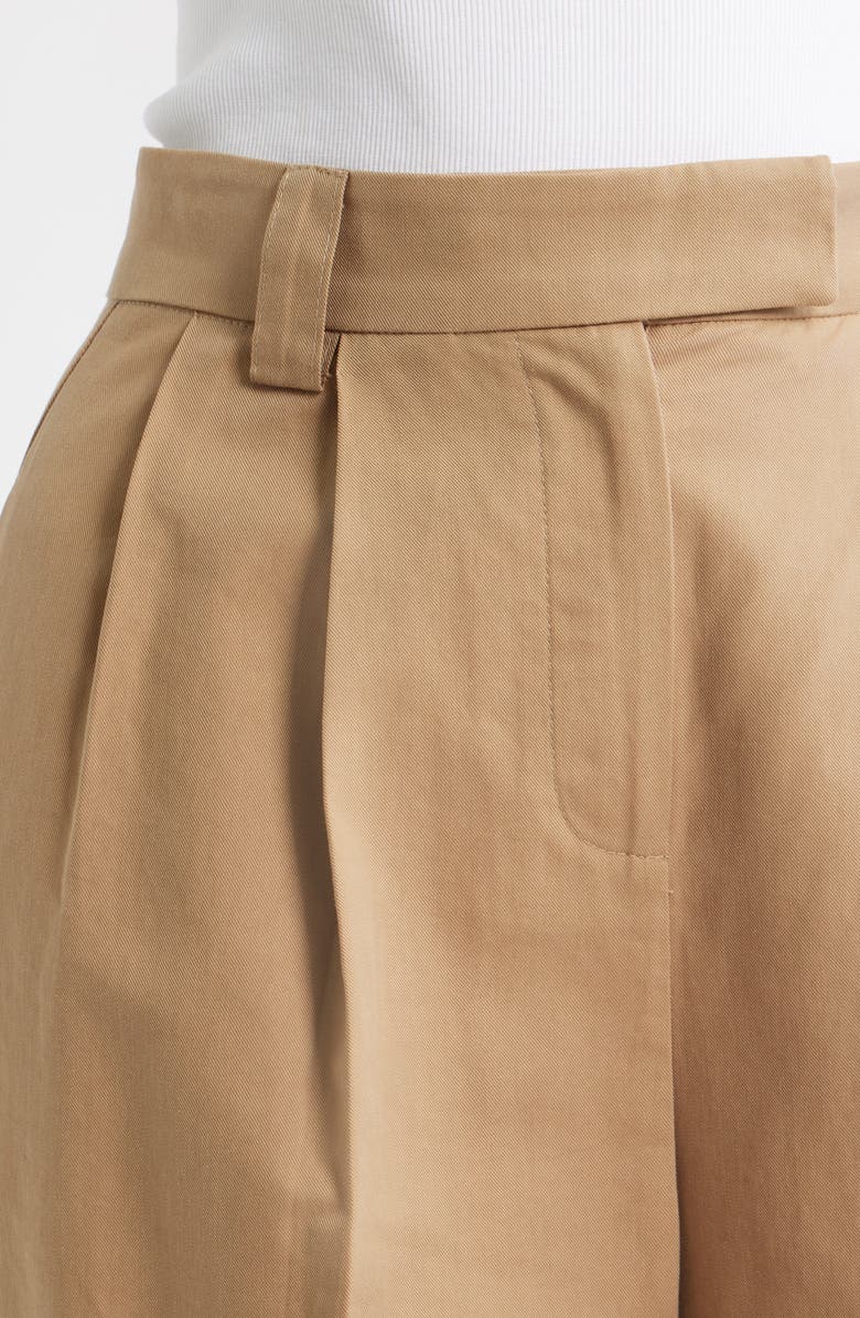 Topshop High Waist Chino Trousers, Alternate, color, 