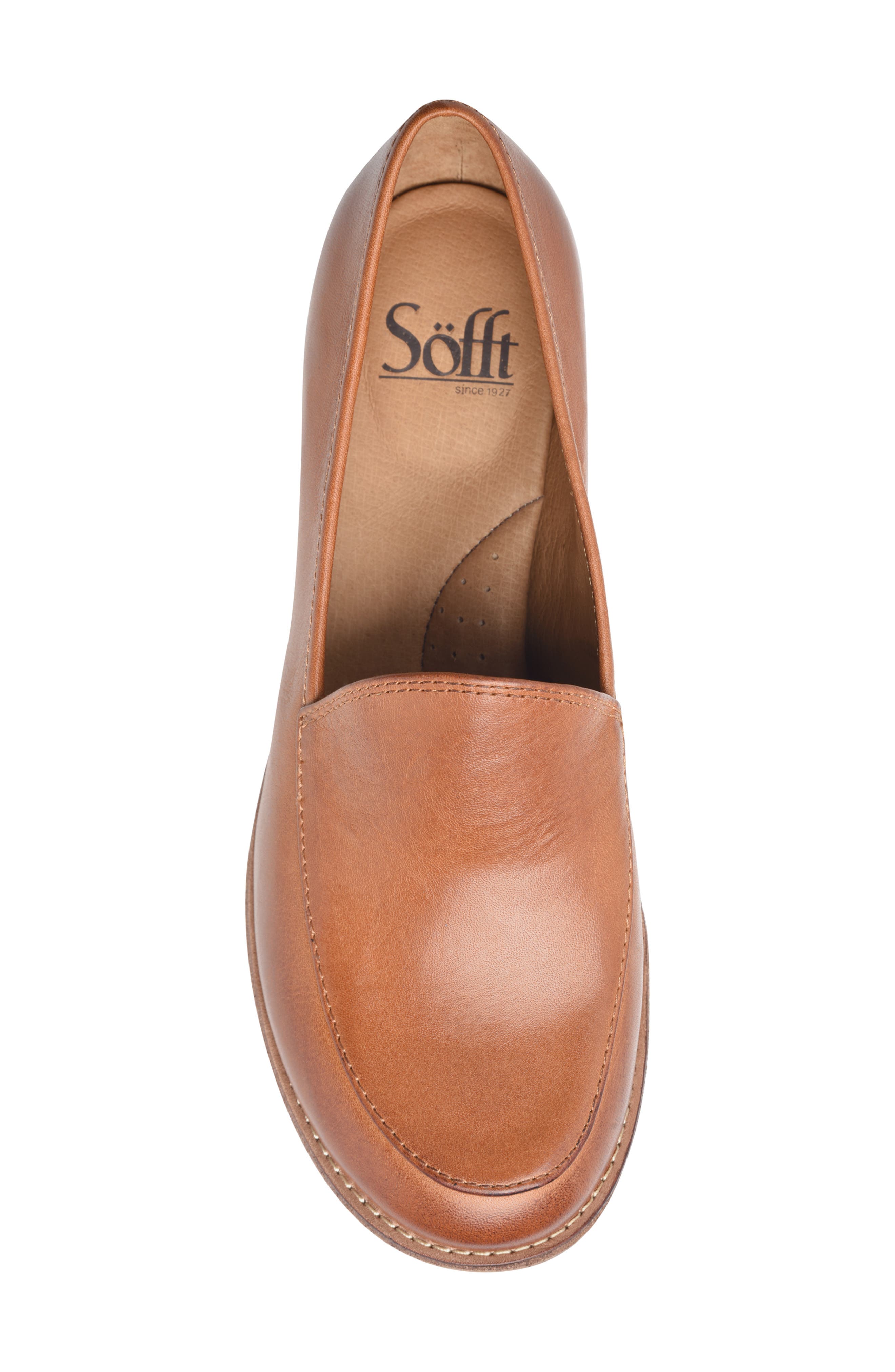 Söfft Napoli Loafer, Alternate, color, Luggage