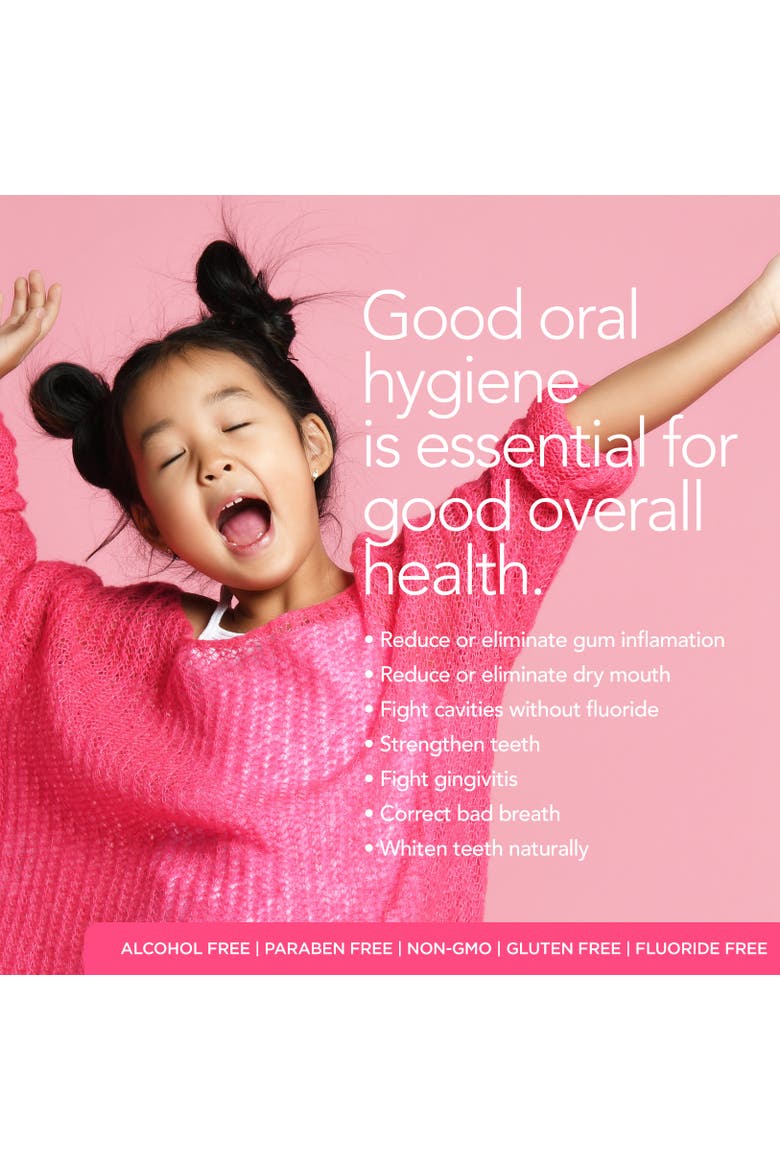 Kid's Fluoride-free Toothpaste with Natural Hydroxyapatite, Alternate, color, Kid's Bubblegum