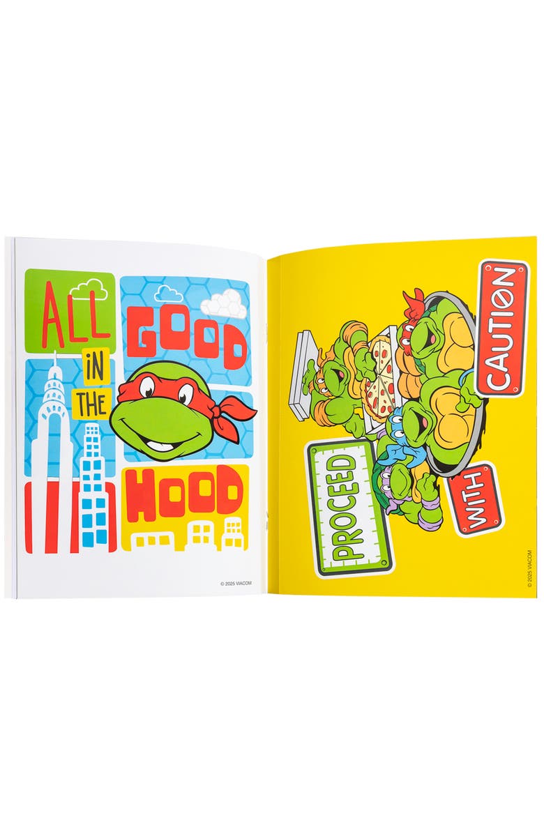Inkology Color Activity Set, Teenage Mutant Ninja Turtles Coloring Book, Kids 5+, Alternate, color, Multicolored