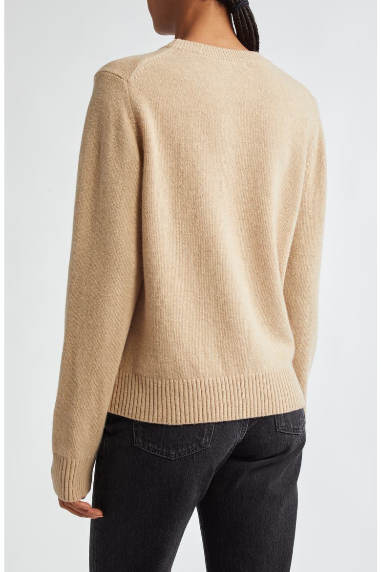 Intarsia Knit Wool Blend Sweater, Alternate, color, SAFARI