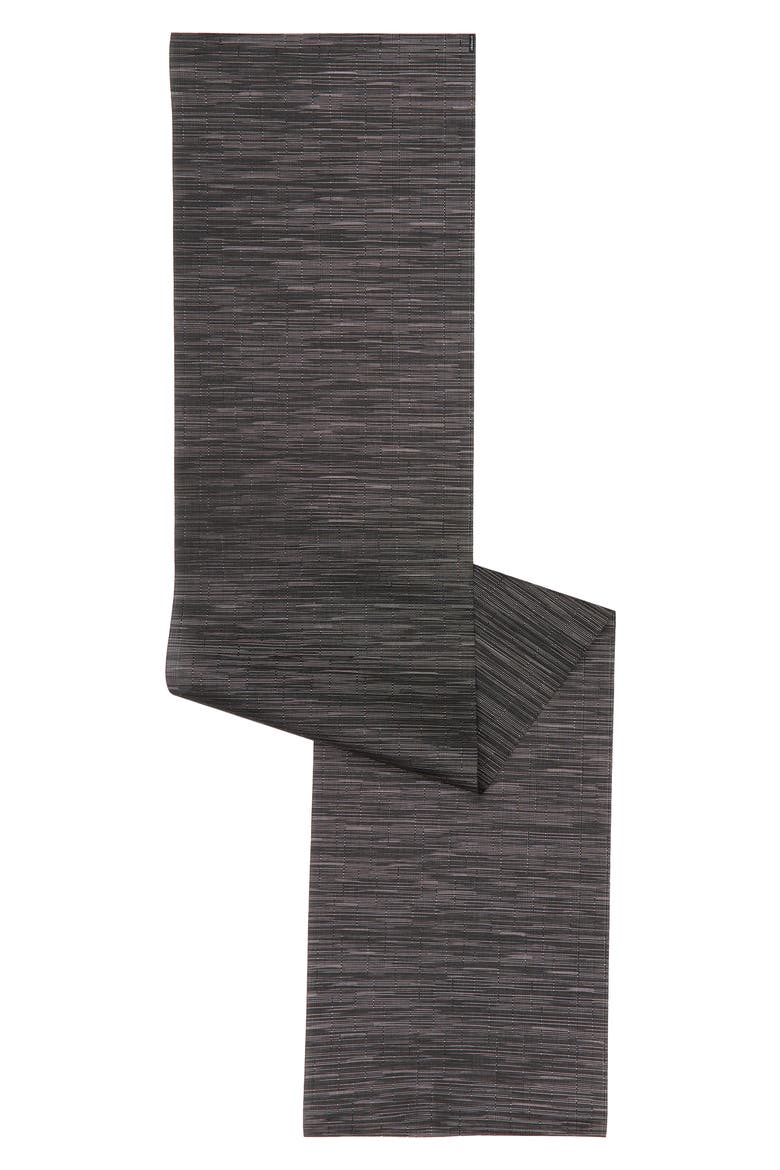 Weave Table Runner, Main, color, SMOKE