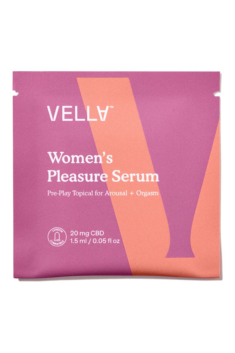 Women's Pleasure Serum 5-Pack Sachet with CBD, Alternate, color, NO COLOR