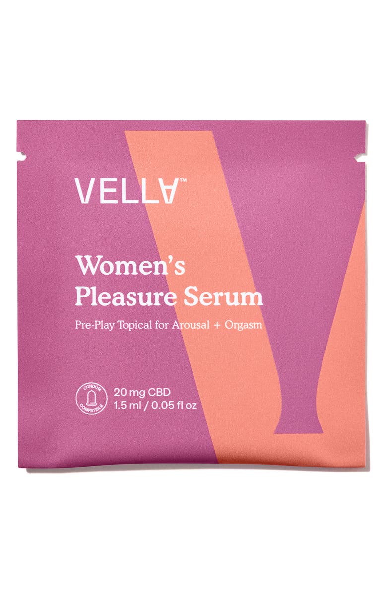 VELLA Women's Pleasure Serum 5-Pack Sachet with CBD, Alternate, color,