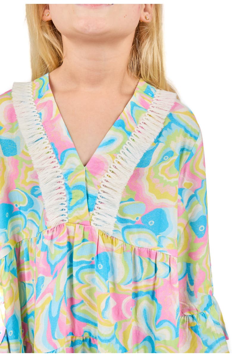 Kenny Flowers The St. Lucia - Girls Tunic Dress, Alternate, color, Multi
