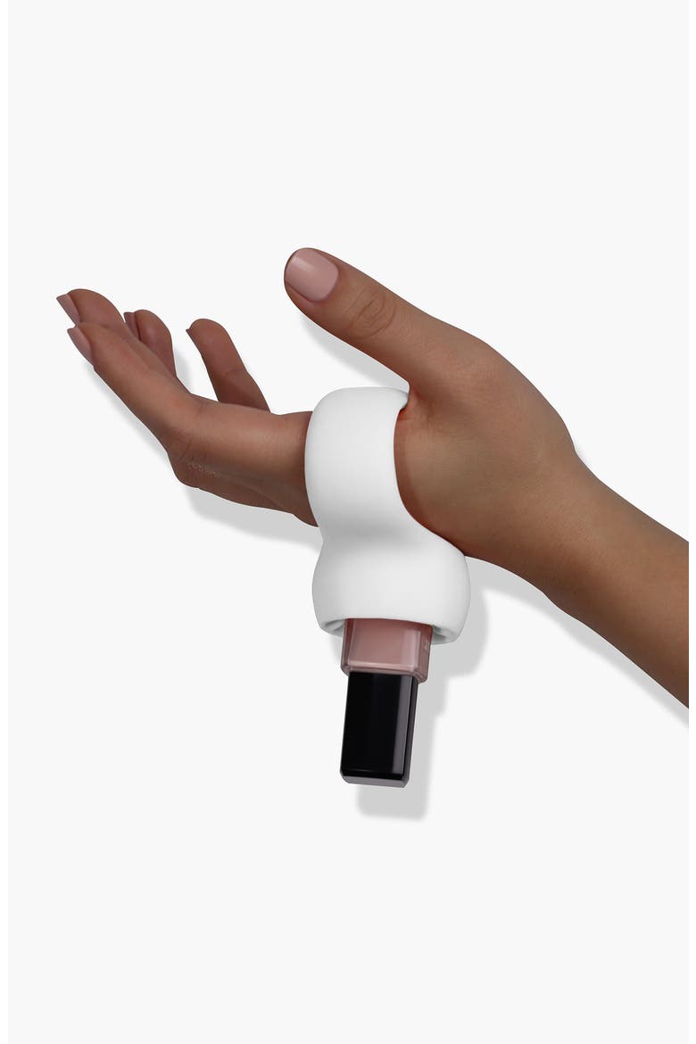 Bottle Service Nail Polish Holder, Alternate, color, WHITE