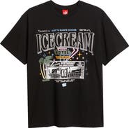 ICECREAM Store Front Cotton Graphic T-Shirt