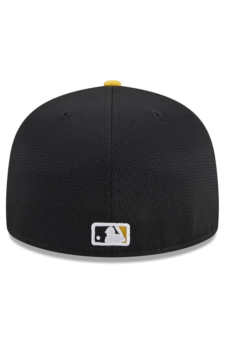 Men's New Era  Black Pittsburgh Pirates 2024 Batting Practice 59FIFTY Fitted Hat, Alternate, color, Black