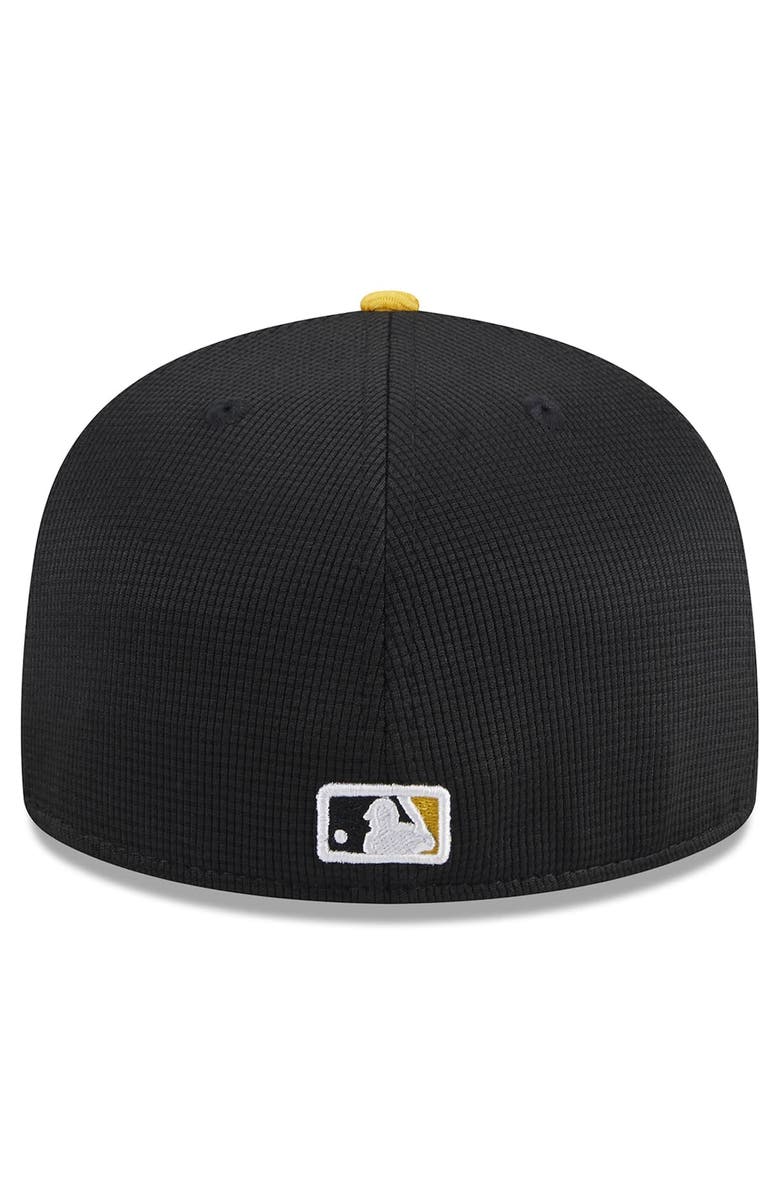 New Era Men's New Era Black Pittsburgh Pirates 2024 Batting Practice 59FIFTY Fitted Hat, Alternate, color, Black