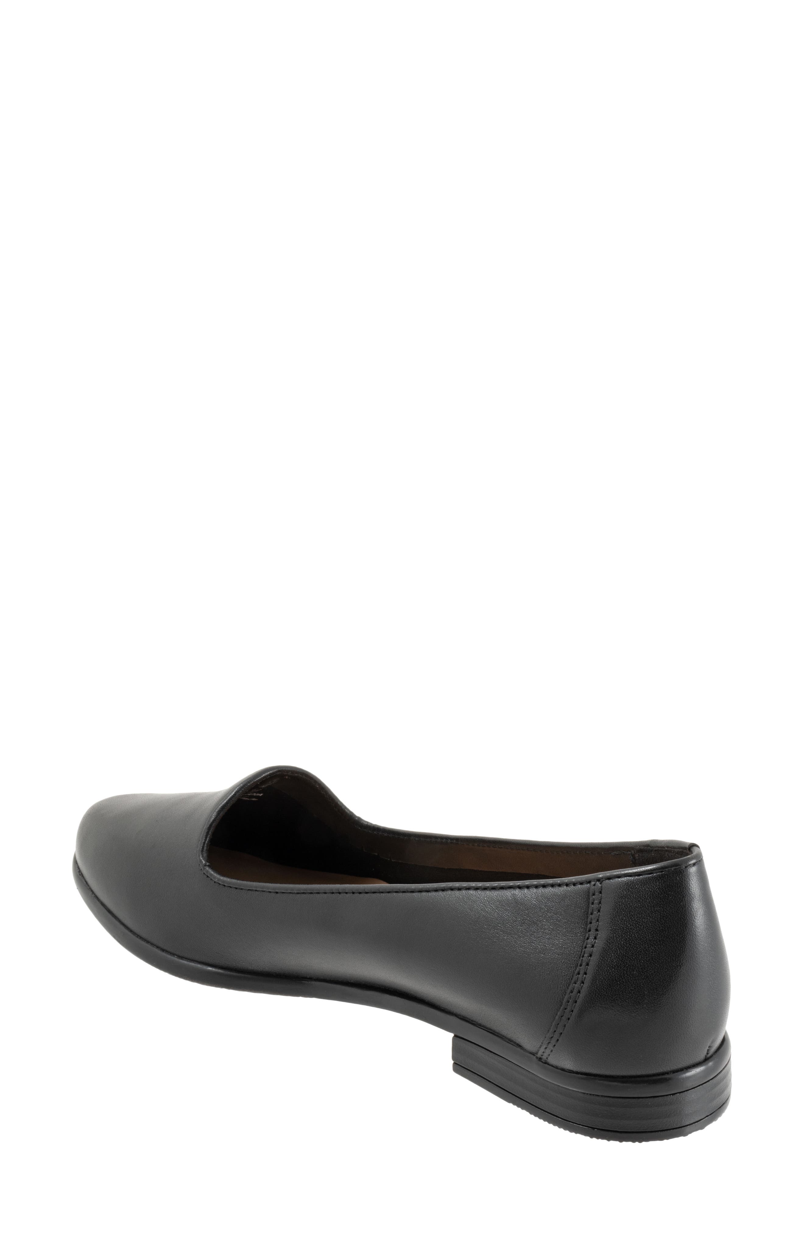 Trotters Liz Lux Flat - Multiple Widths Available, Alternate, color, Black