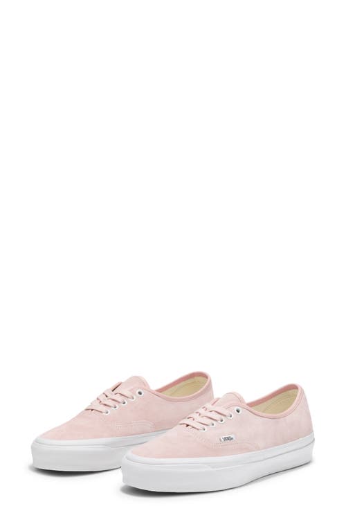 Vans Authentic Lx Reissue 44 Sneaker In Pig Suede Sepia Rose