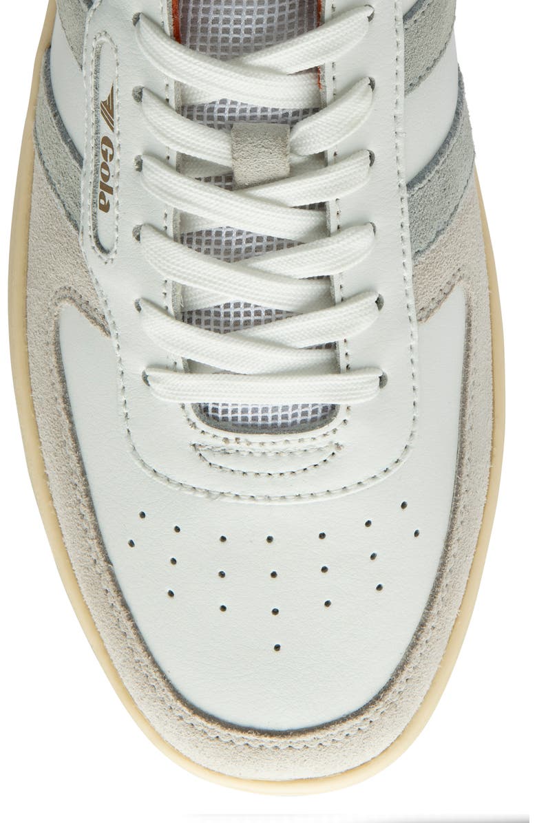 Gola Hawk Sneaker, Alternate, color, White/ Smoke/ Moody Orange