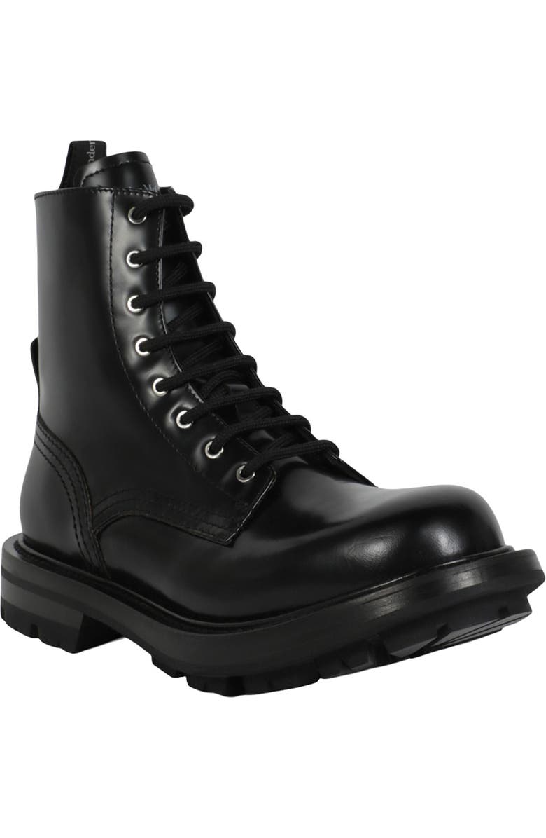 McQueen Combat Boot, Main, color,