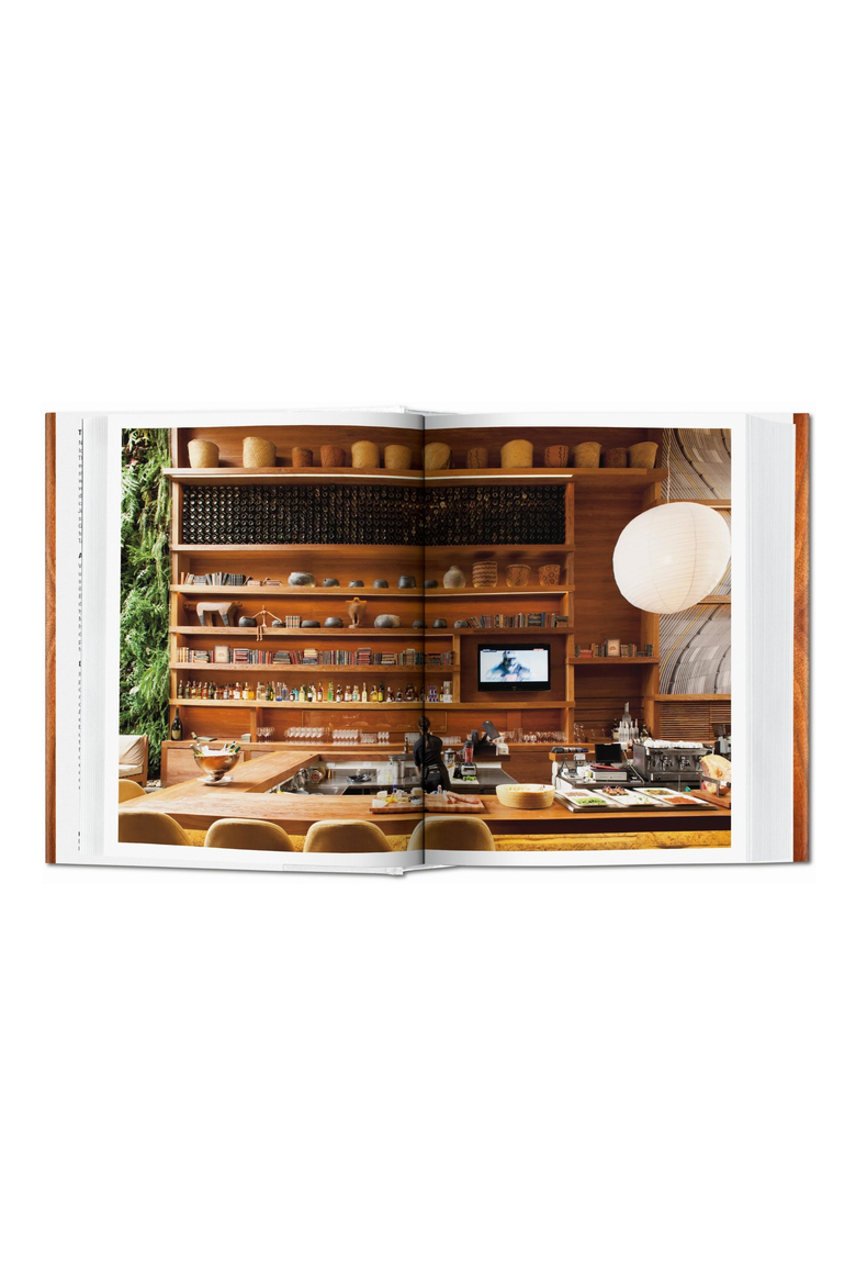 100 Contemporary Wood Buildings Book, Alternate, color, Brown