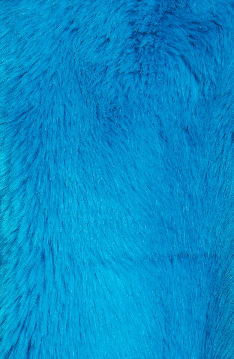 Diane von Furstenberg Faux Fur Jacket, Alternate, color, 