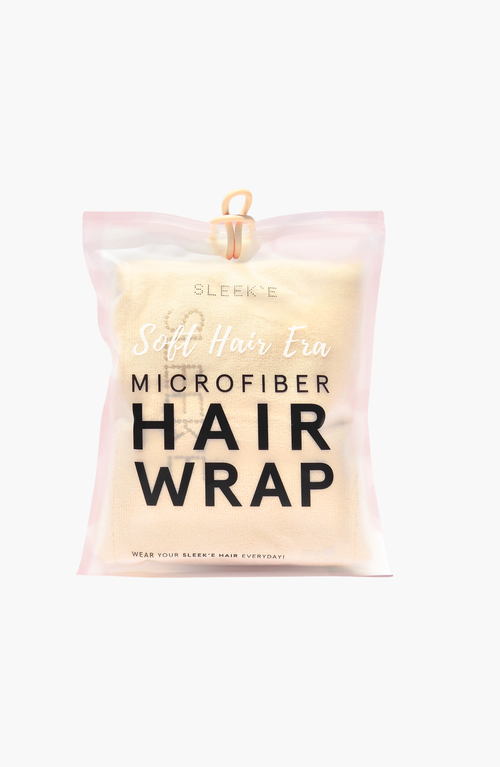 Sleeke Hair Microfiber Hair Wrap In Sand