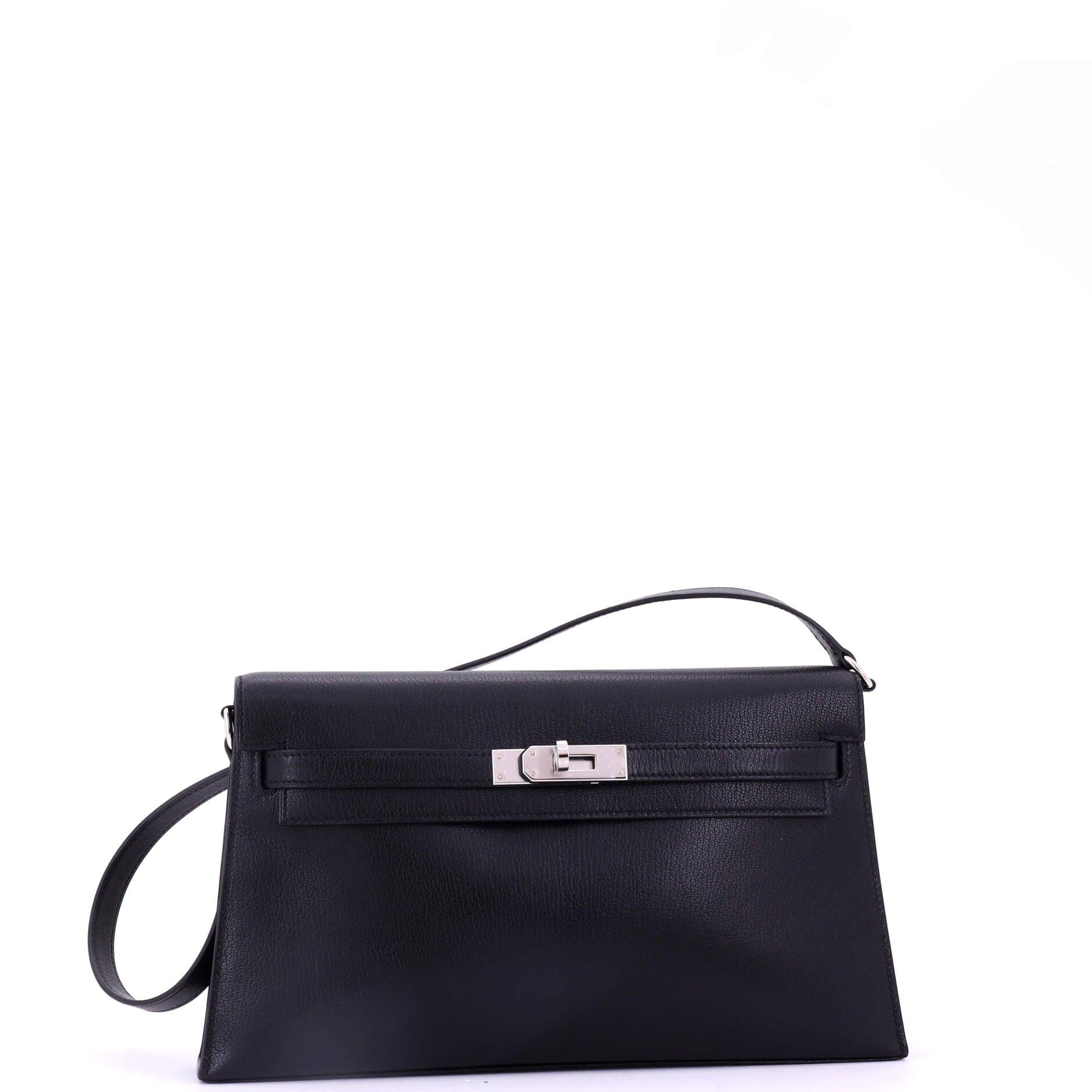 Pre-Owned Hermes Kelly Elan Shoulder Bag Chevre Chamkila, Alternate, color, 