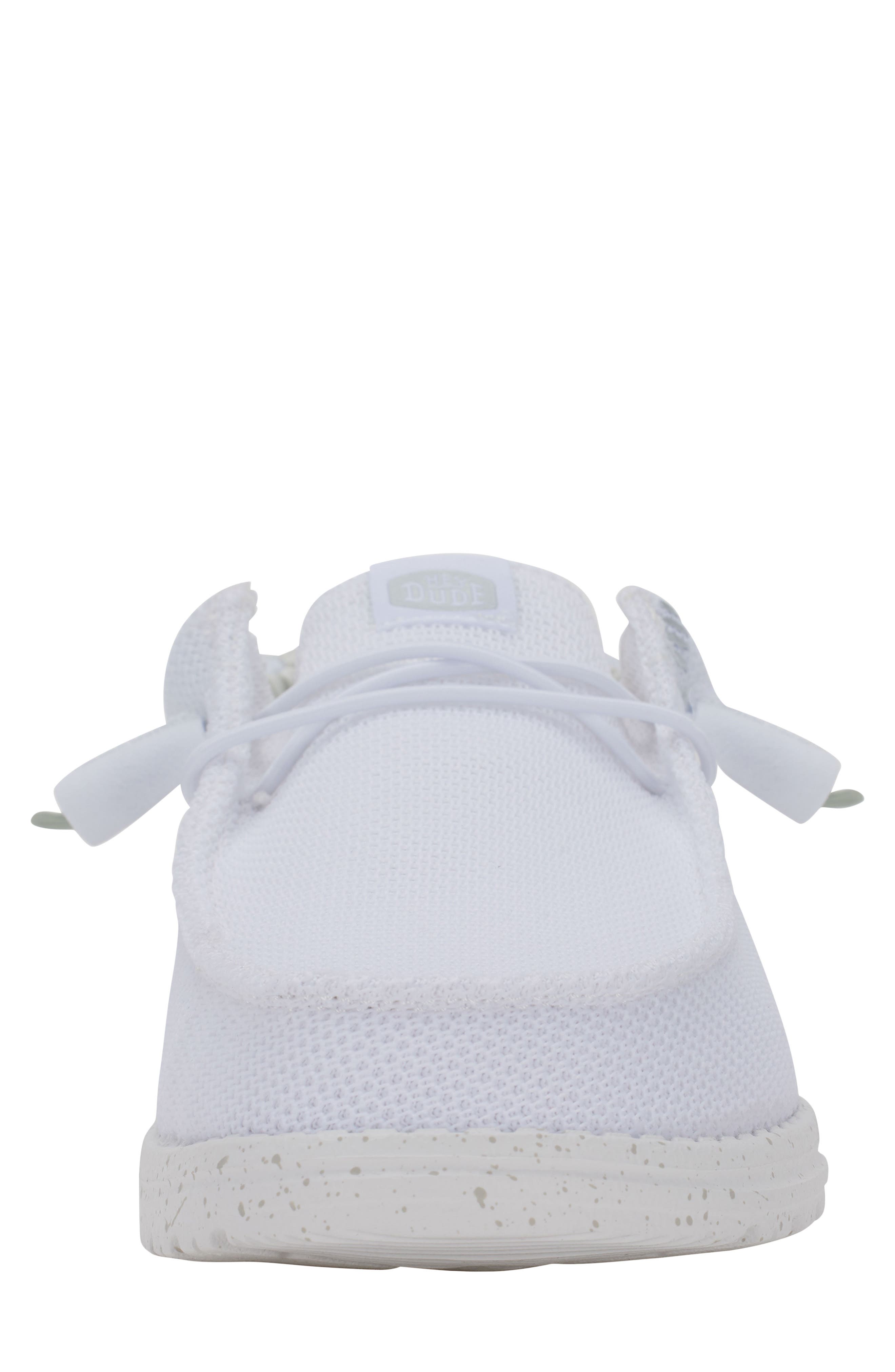 Wally Stretch Sox Slip-On, Alternate, color, WHITE