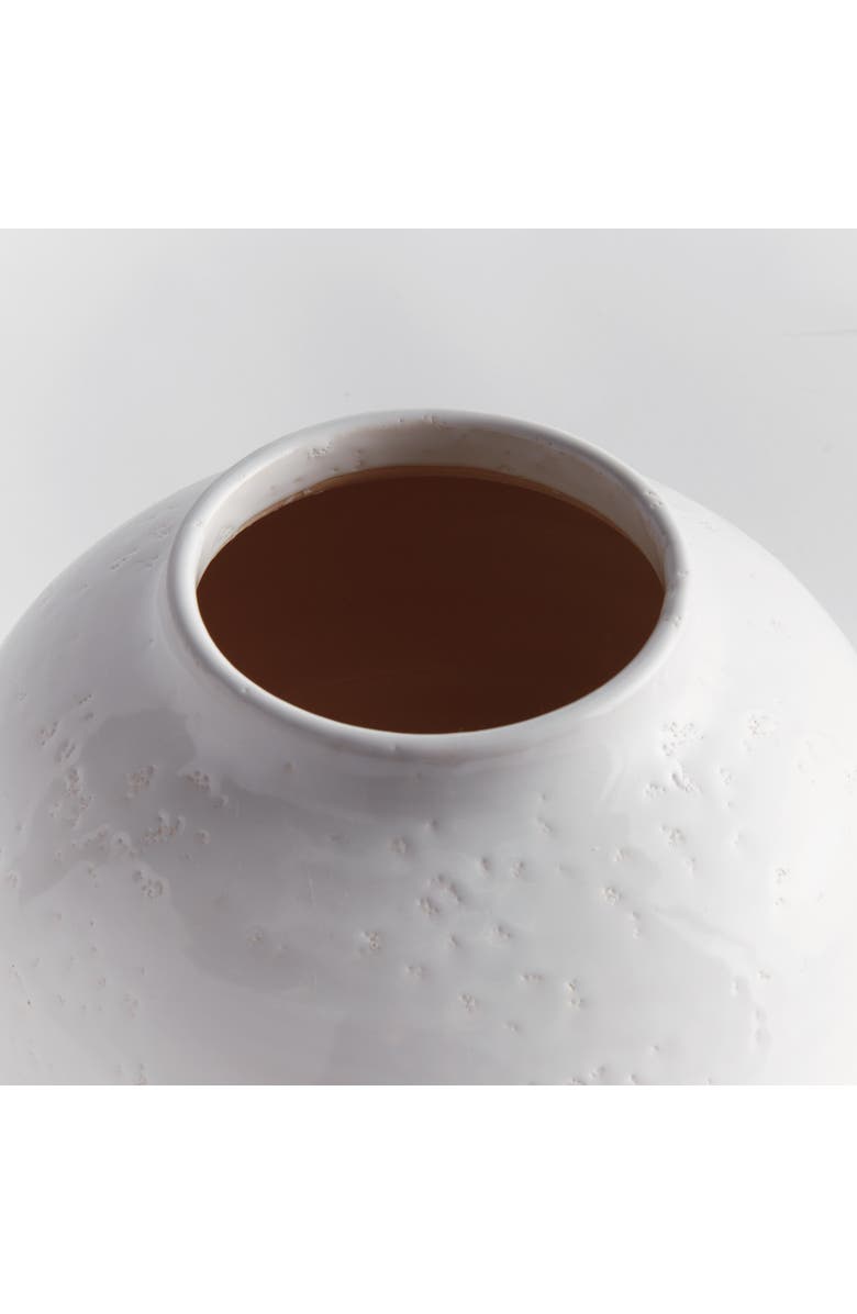 Napa Home & Garden Talullah Wide Vase, Alternate, color, White