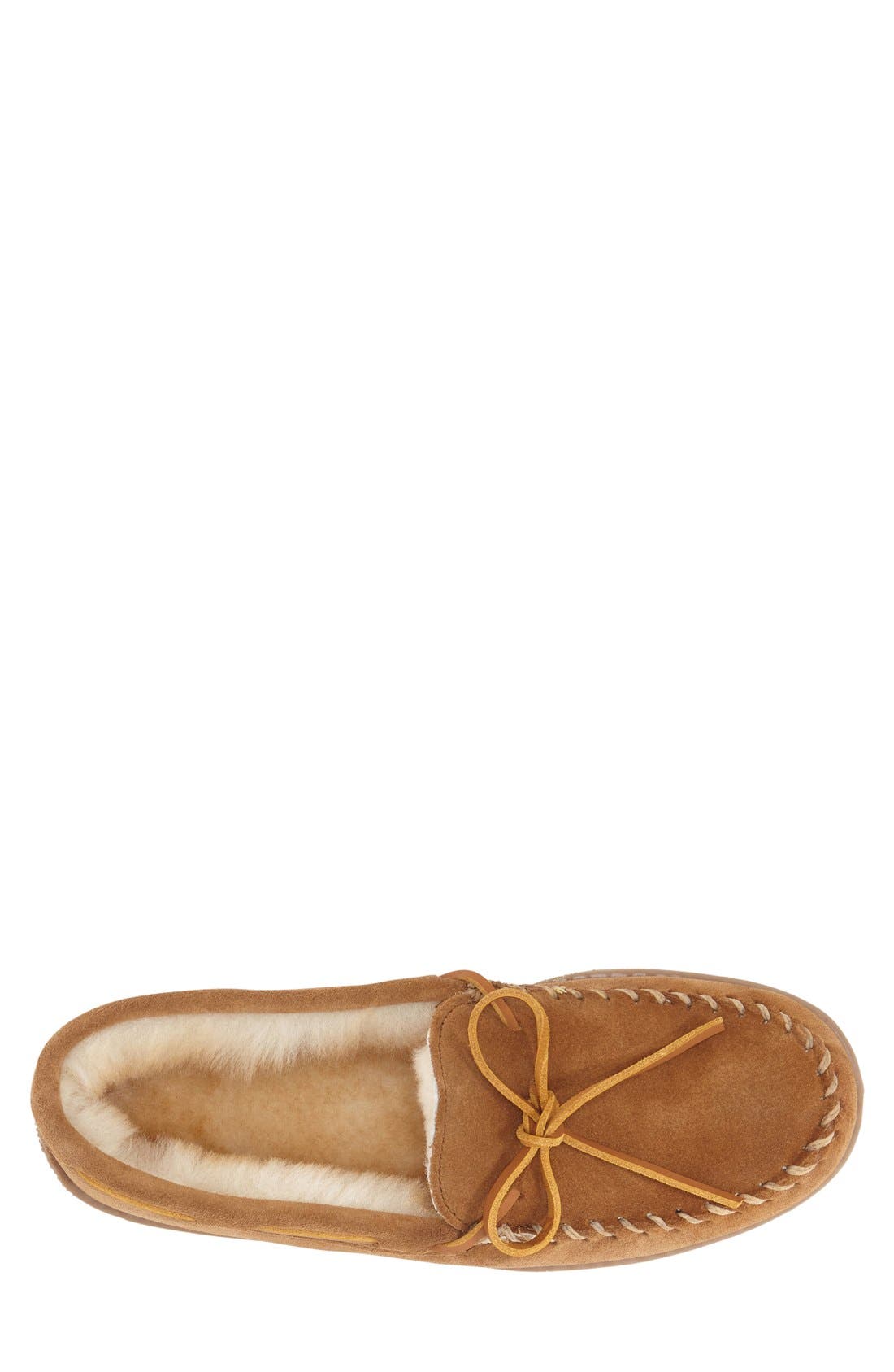 Genuine Shearling Lined Slipper, Alternate, color, TAN