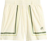 MALBON Scooter Playa Stretch Nylon Drawstring Shorts