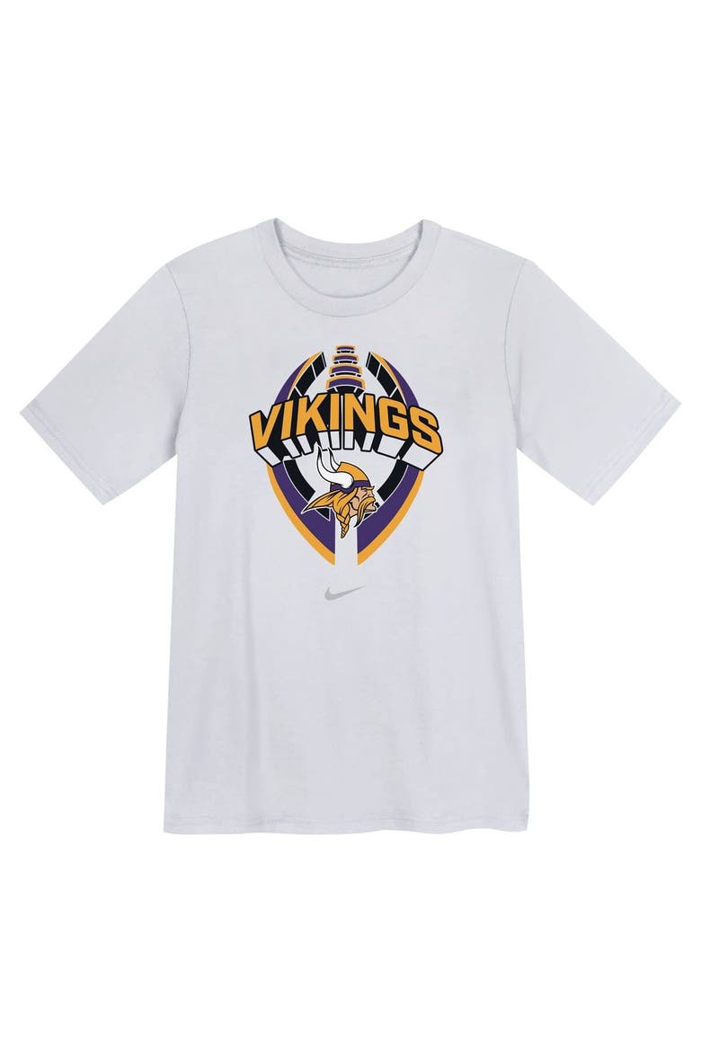 Preschool Nike White Minnesota Vikings Icon Legend Performance T-Shirt, Alternate, color, White