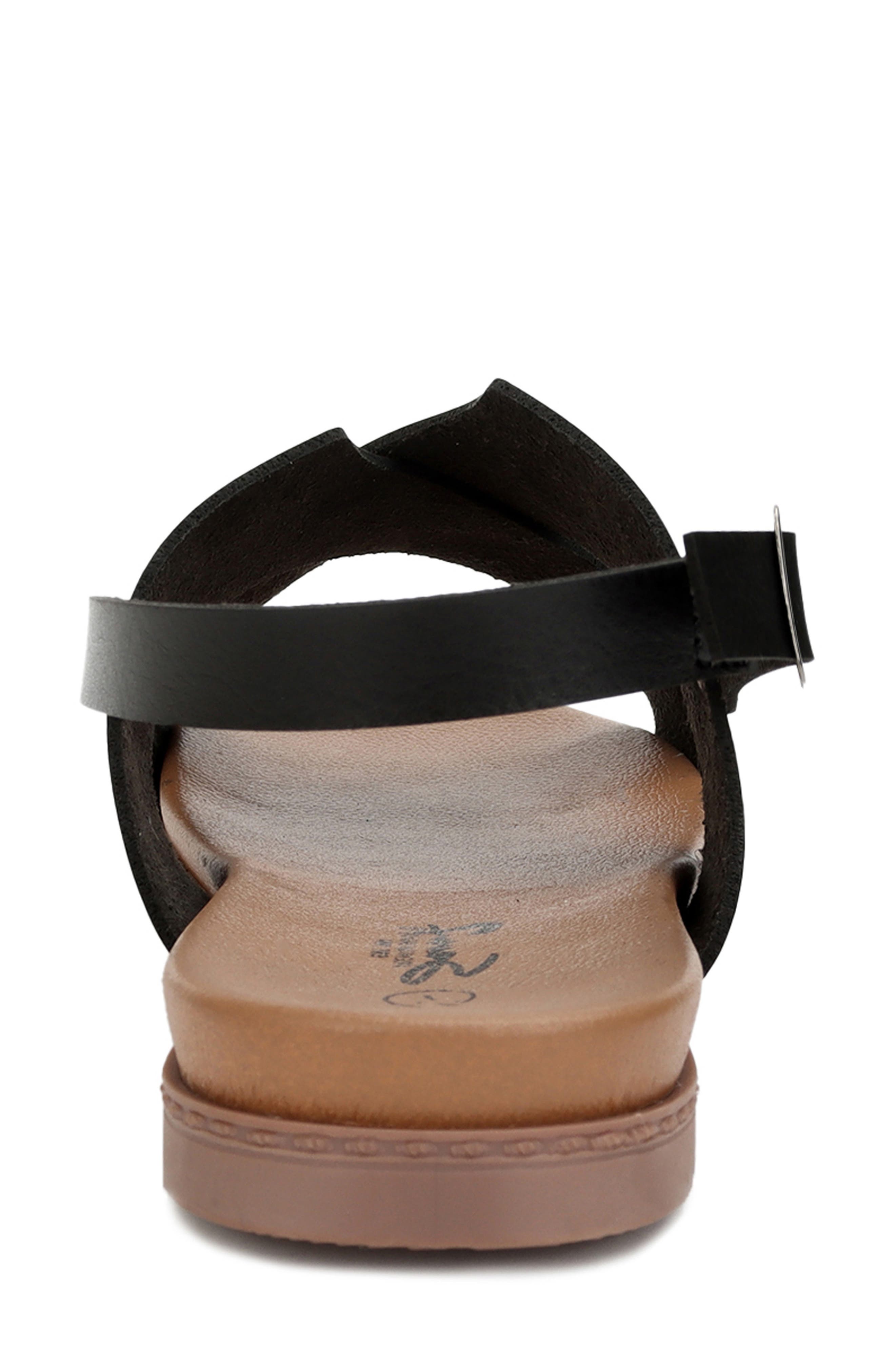 Seven7 Crisscross Slingback Sandal, Alternate, color, Black