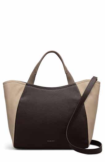 Radley Medium Muswell Lane Colorblock Pebbled Leather Satchel