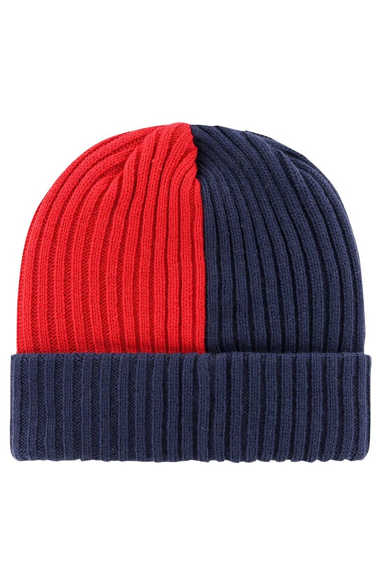 '47 Men's '47 Navy New England Patriots Fracture Cuffed Knit Hat, Alternate, color, Navy