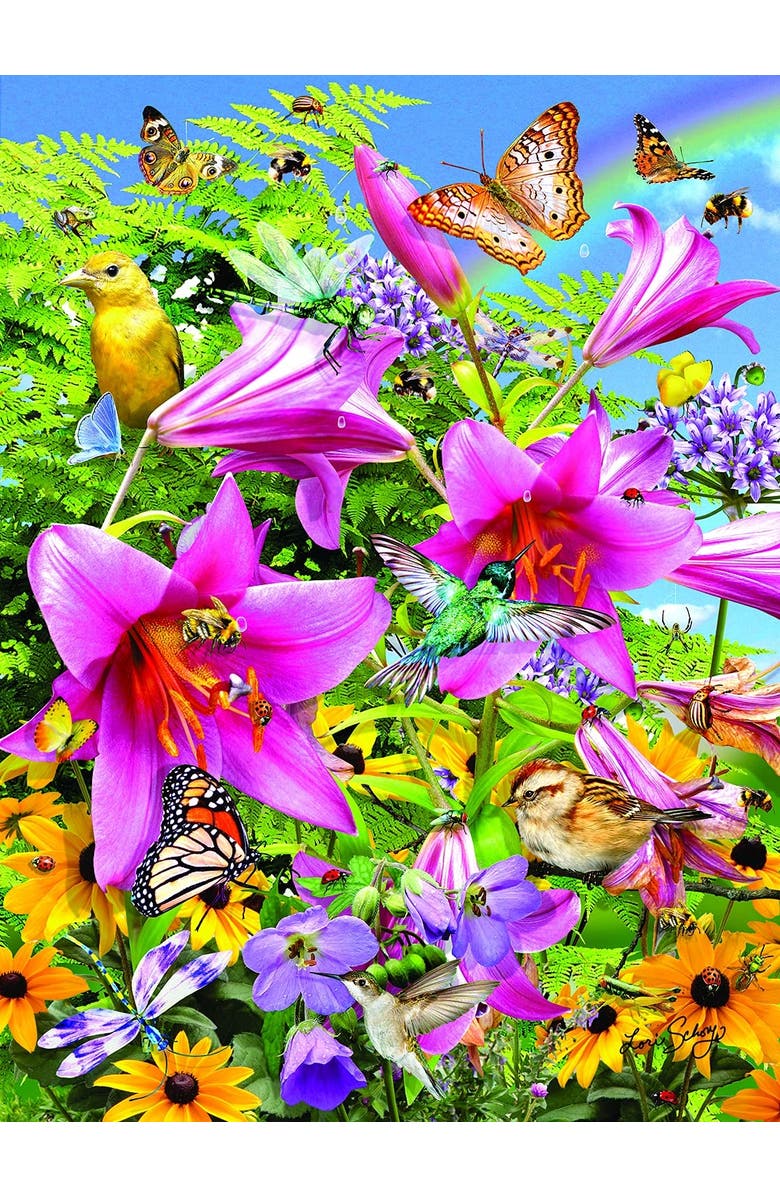 Sunsout The Pollinators 500 piece Jigsaw Puzzle for Adults, Alternate, color, Multicolor