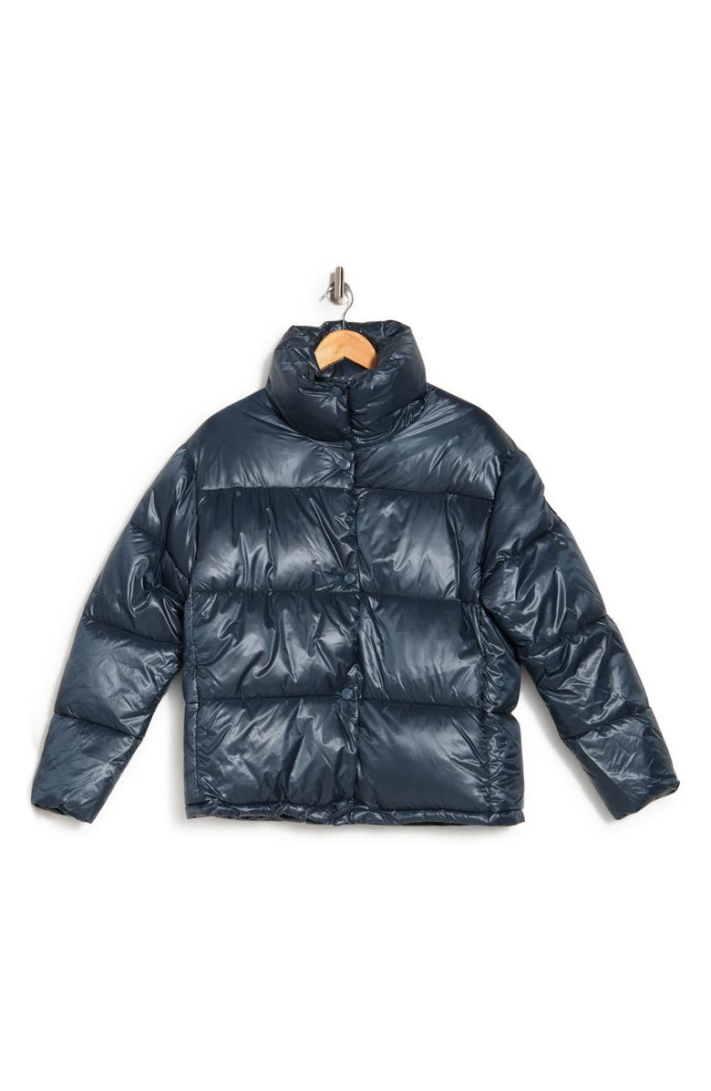 Noize Meadow Puffer Jacket, Alternate, color, Dress Blues