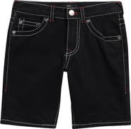 True Religion Kids' High Rise Denim Shorts
