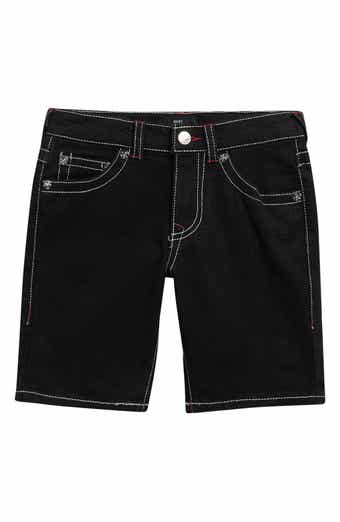 True Religion Kids' High Rise Denim Shorts