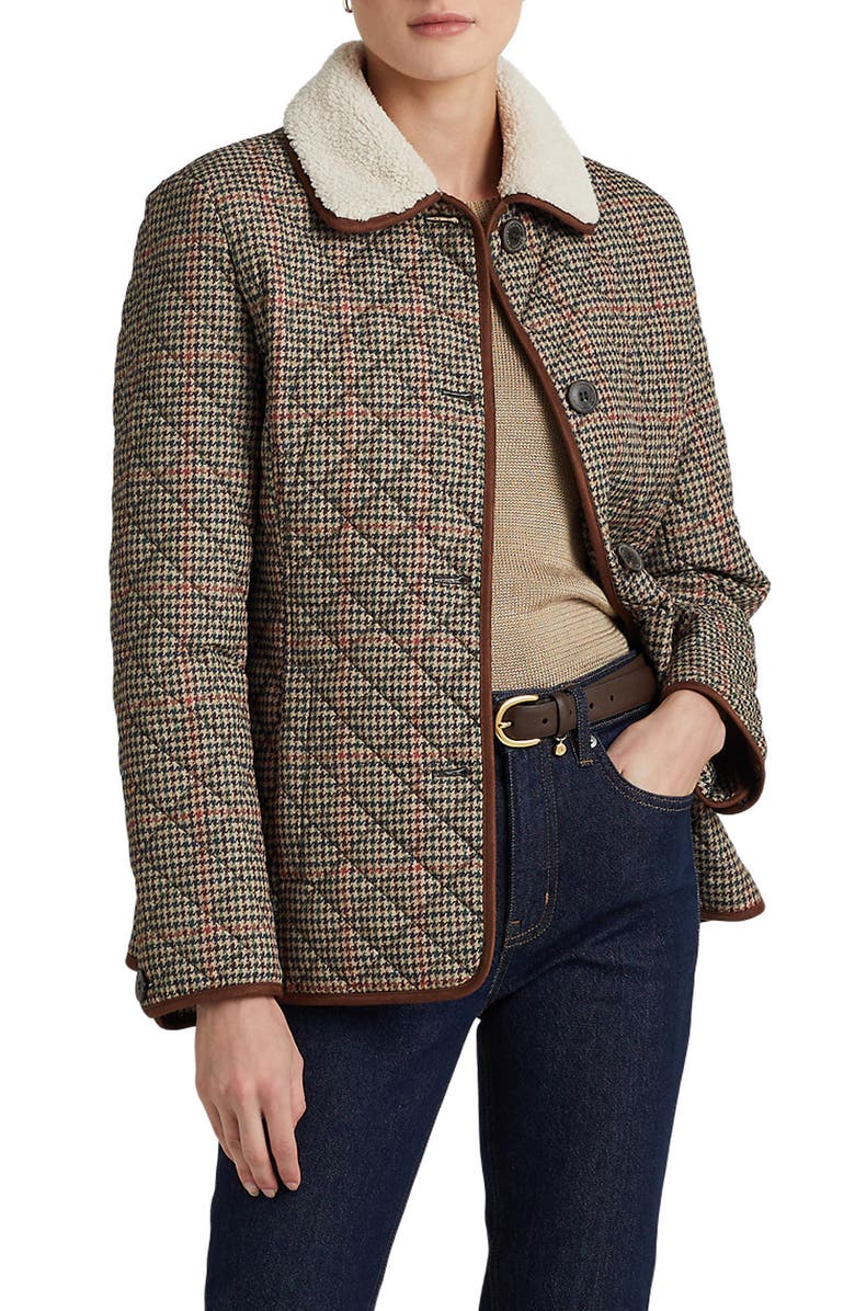 Lauren Ralph Lauren Quilted Blazer, Main, color,